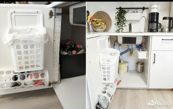 Корзина для пакетов Икеа варьера, бу с дефектом