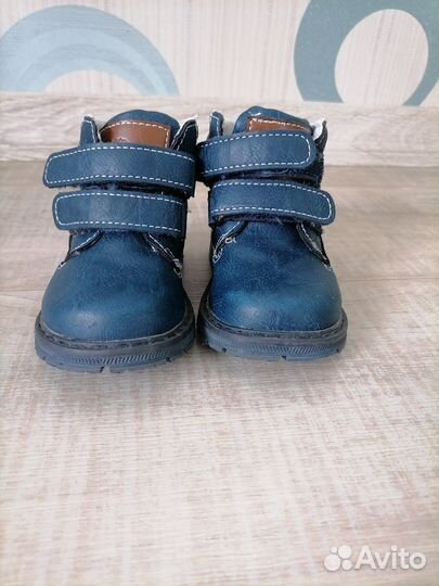 Ботинки демисезонные для мальчика 20 размер