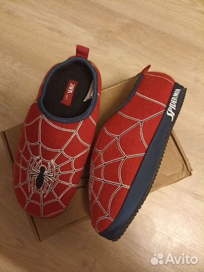 Тапочки zara spider man