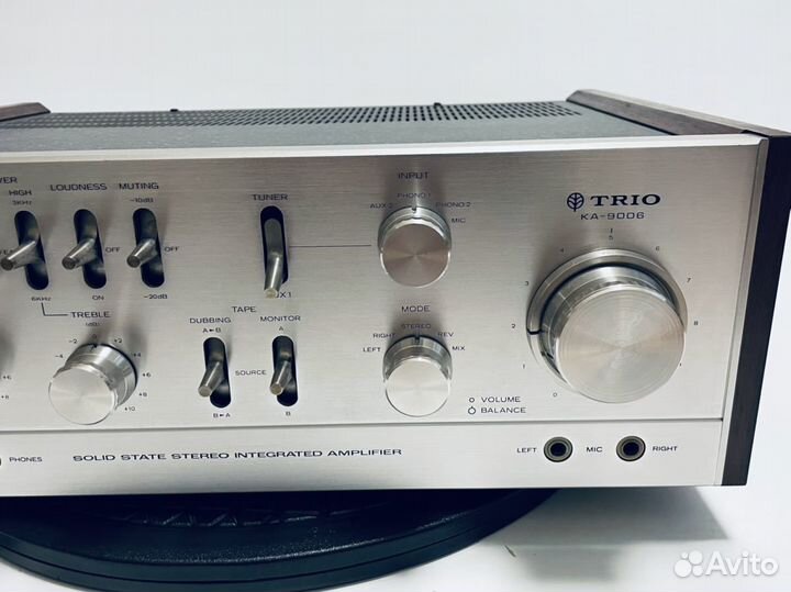 Trio KA-9006 интегральный усилитель 100v