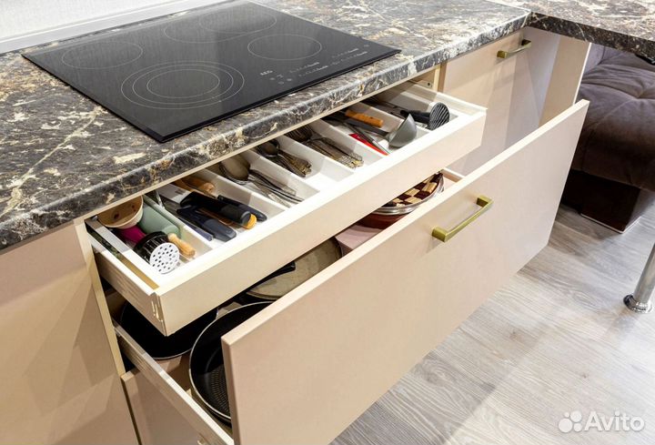 Уютные кухни на заказ мдф фасады