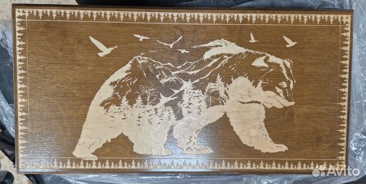 Нарды ручной работы 