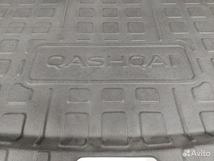 Коврик багажника Nissan Qashqai 13-19г Резиновый С