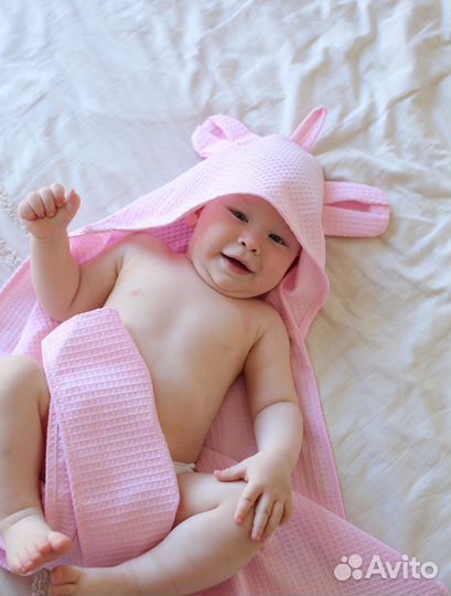 Полотенце с уголком детское