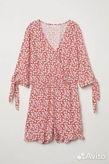 Платье комбинезон мини hm вискоза