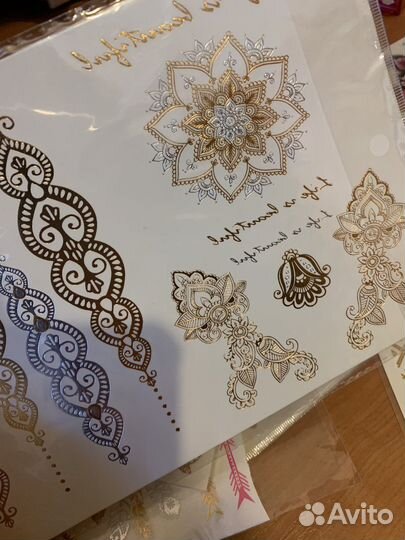 Временные татуировки