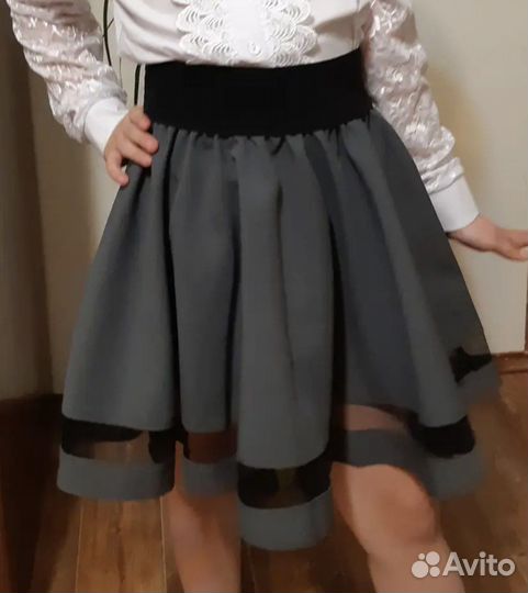 Школьная форма серая 128 134