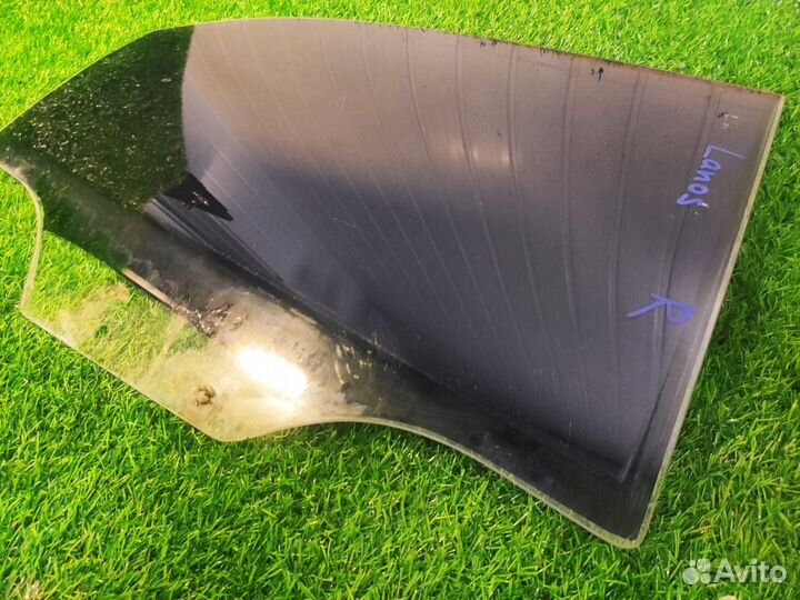 Стекло дверное заднее правое Chevrolet Lanos седан