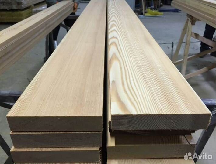 Доска обрезная лиственница 22мм