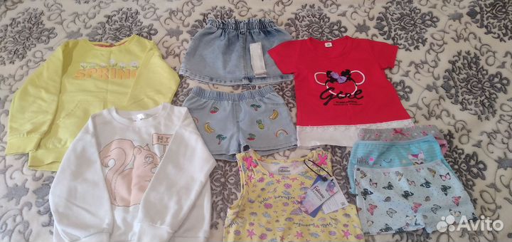 Вещи на девочку 104-110