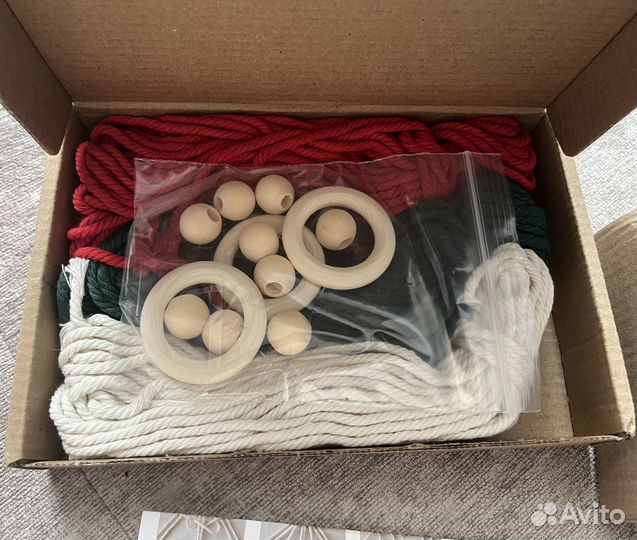 Набор для творчества макраме новый