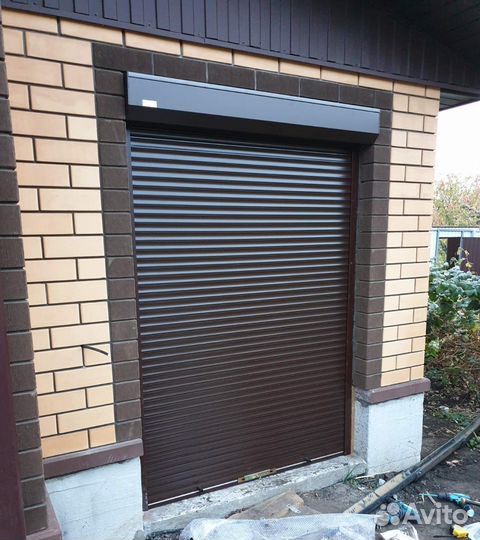 Рольставни для гаража с монтажом 1 дн
