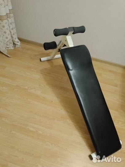 Скамья для пресса складная, регулируемая