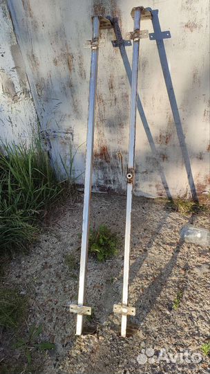 Кенгурятник с подножками для нивы