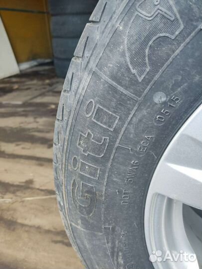 Литые диски r16 разм. 5х114.3 д. 60.1