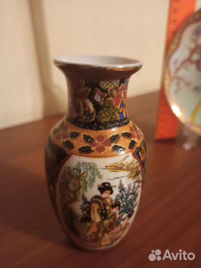 Вазочка + тарелка