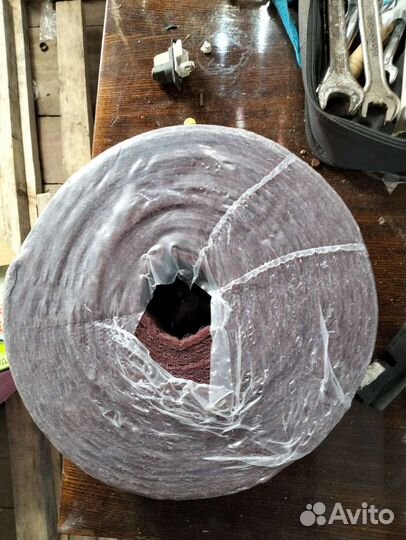 Скотчбрайт(скотч-брайт) mirka mirlon рулон красный