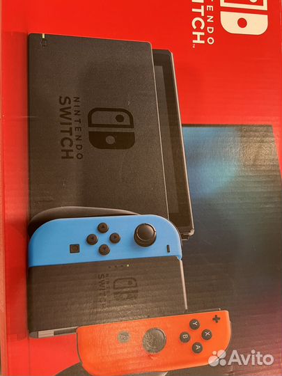 Оригинал.Геймпад Nintendo Switch Joy-Con Red/ Blue