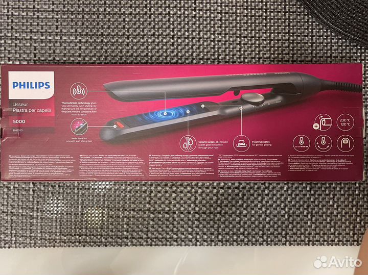 Выпрямитель для волос philips