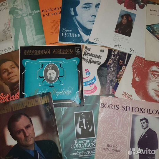 Виниловые пластинки LP (Народное, Folk, Романсы)