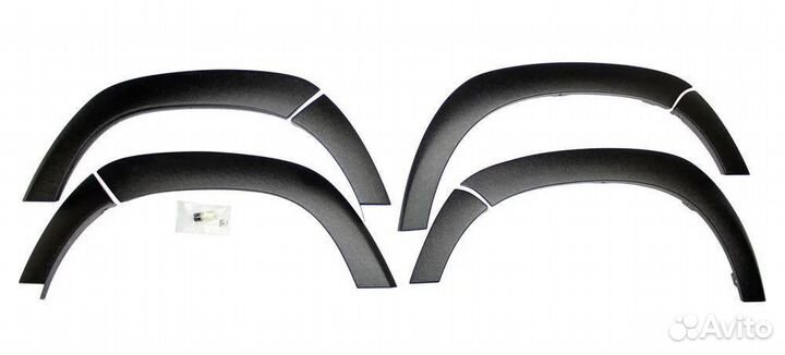 Защитные накладки на колесные арки для Duster