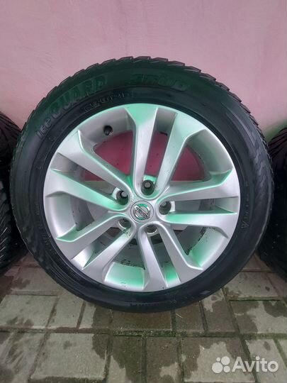 Колеса R 17 с зимней резиной йокохама