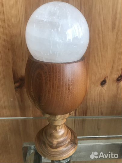 Кубок Маклюра Софора. Шар Хруст Натур 9см