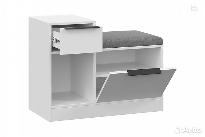 Обувница комбинированная Агата