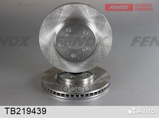 TB219439 Диск тормозной lexus IS 2.2-2.5 05- пе