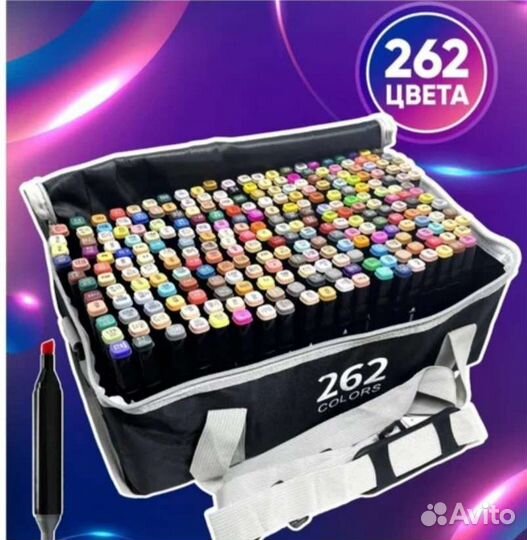 Маркеры для скетчинга 24;36;48;60;120;168;204;262