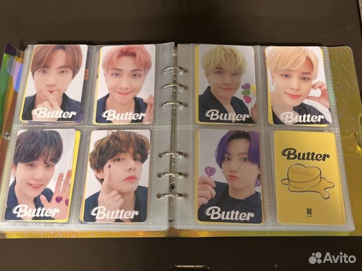 Карточки BTS butter