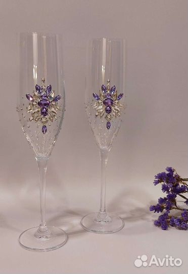 Бокалы на свадьбу