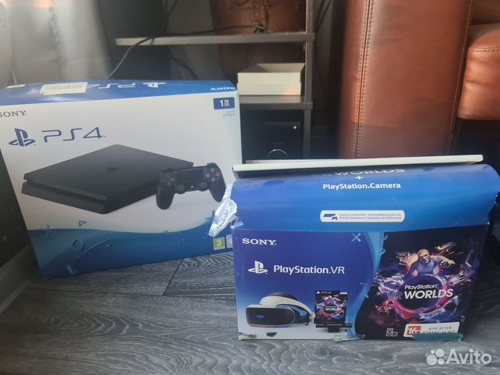 Playstation 4 slim 1tb,Playstation VR, супер бандл