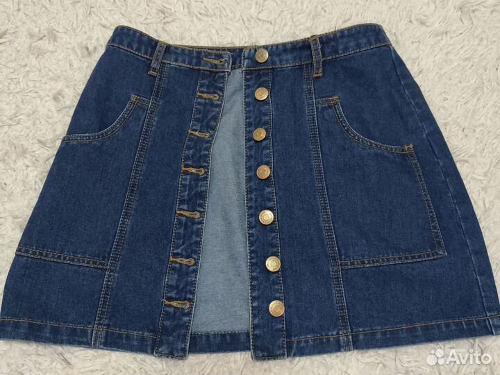 Джинсовая юбка