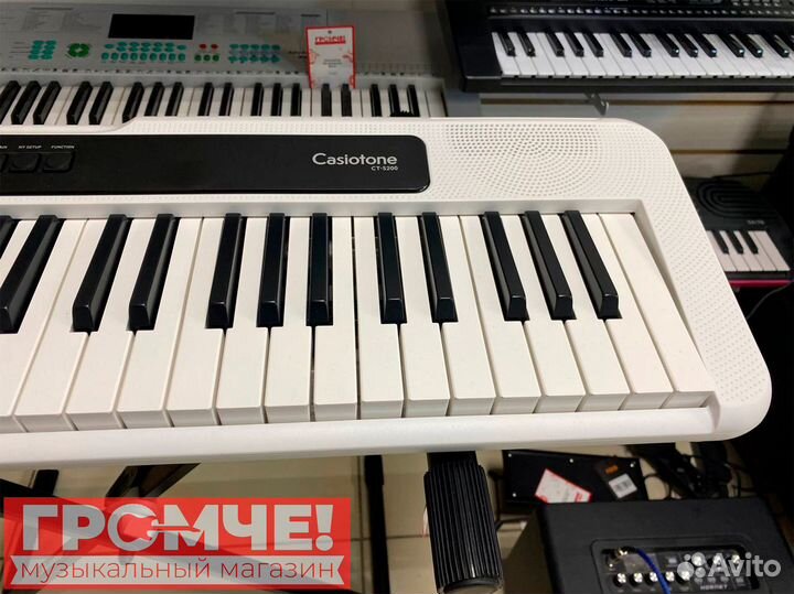 Синтезатор Casio CT-S200 White