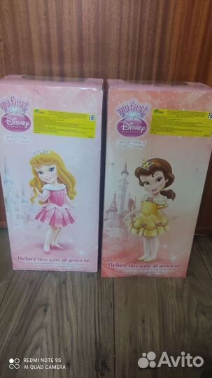 Новые куклы Бэлль и Аврора в детстве