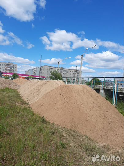 Песок,пгс
