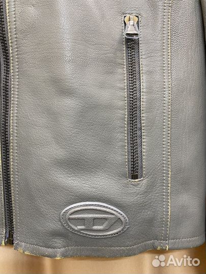 Мужская кожаная куртка Diesel