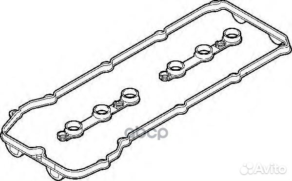 Прокладки крышки гбц (комплект: 1 прокладка пла