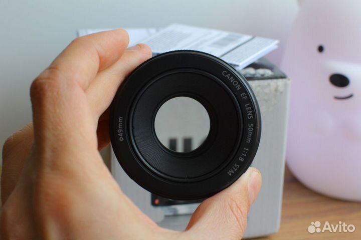 Canon 50mm 1.8 STM новый