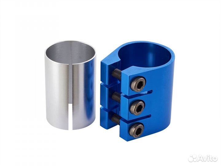 Зажим для трюкового самоката Xaos Be-3 Blue