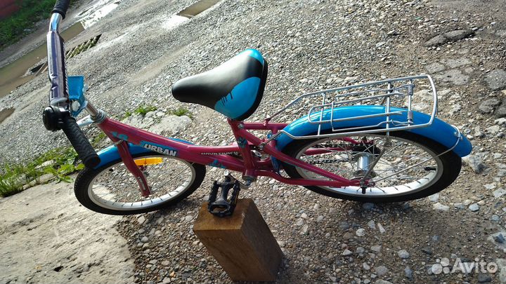 Велосипед детский 18 дюймов с доп колесами