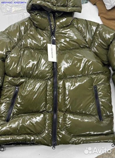 Пуховик Cole Buxton зеленый качество (Арт.21514)