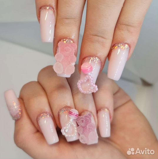 Маникюр и гель лак, наращивание ногтей