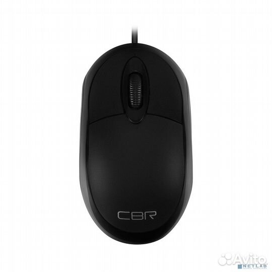 CBR CM 102 Black USB, Мышь 1200dpi, офисн