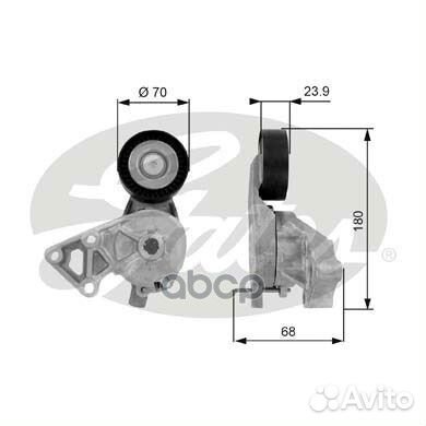 Натяжитель ремня приводного VAG 1.9TDI T38307 G