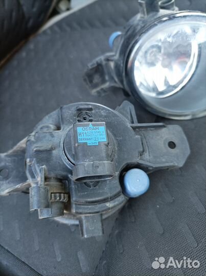 Противотуманные фары на nissan