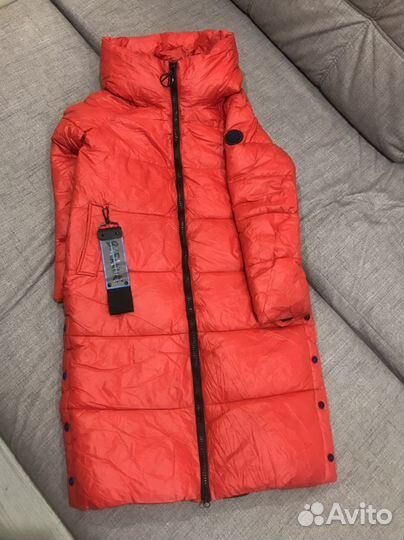 Пуховик женский длинный 44 46