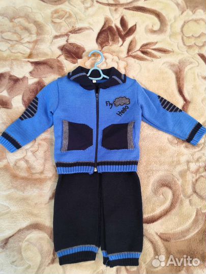 Спортивный костюм на флисе на мальчика