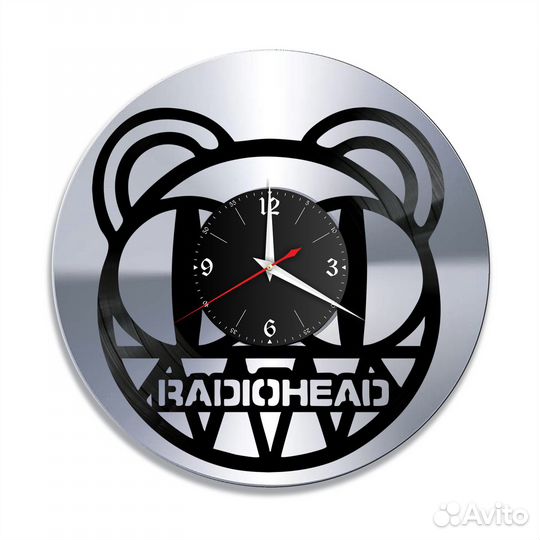 Группа Radiohead, серебро №2 часы из винила